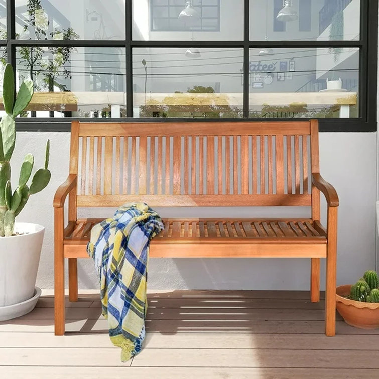 Eucalyptus discount garden bench